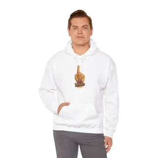 Hoodie 016 Person 4 White